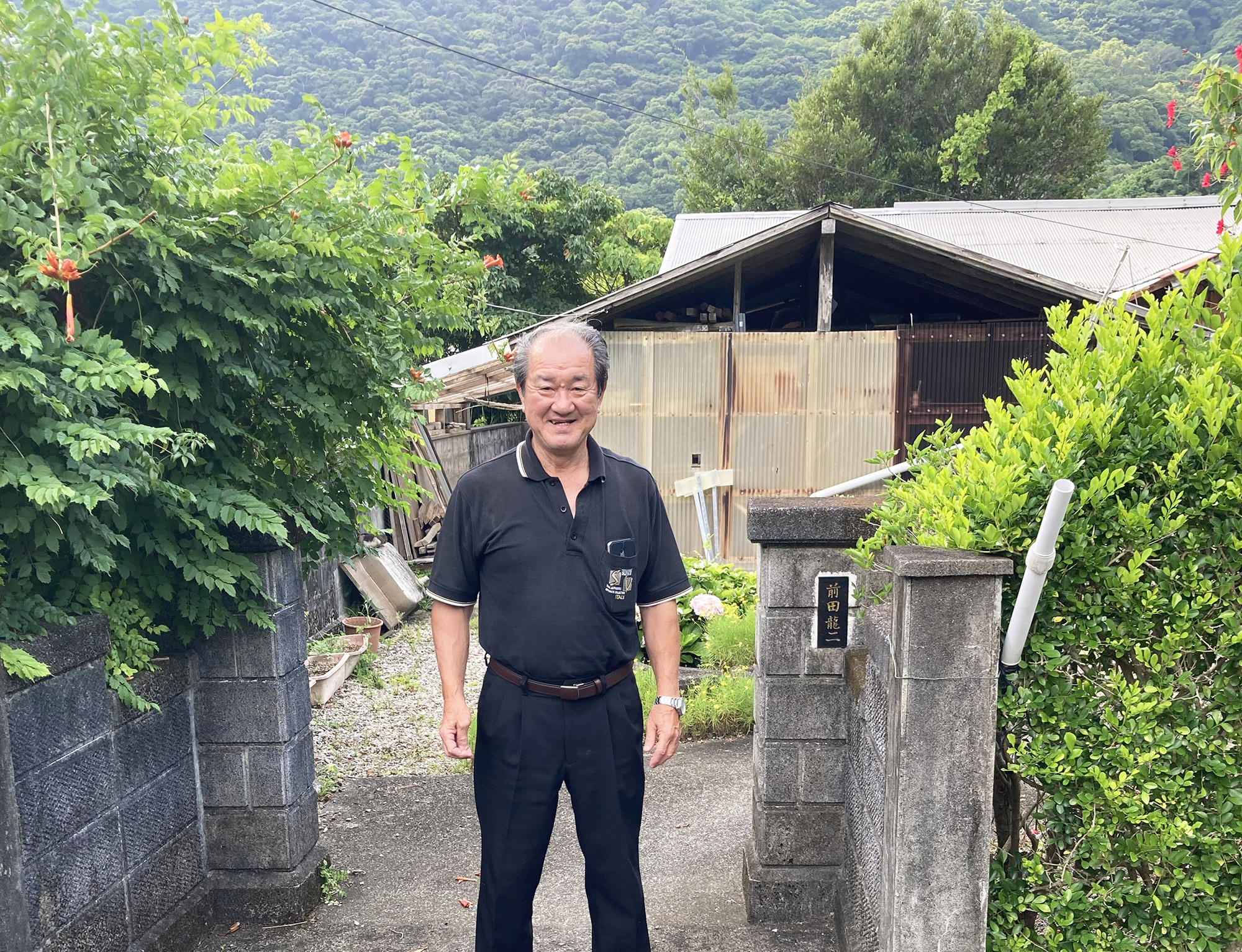 スズキナオ一行を案内してくれた前田龍也さんのお写真。
