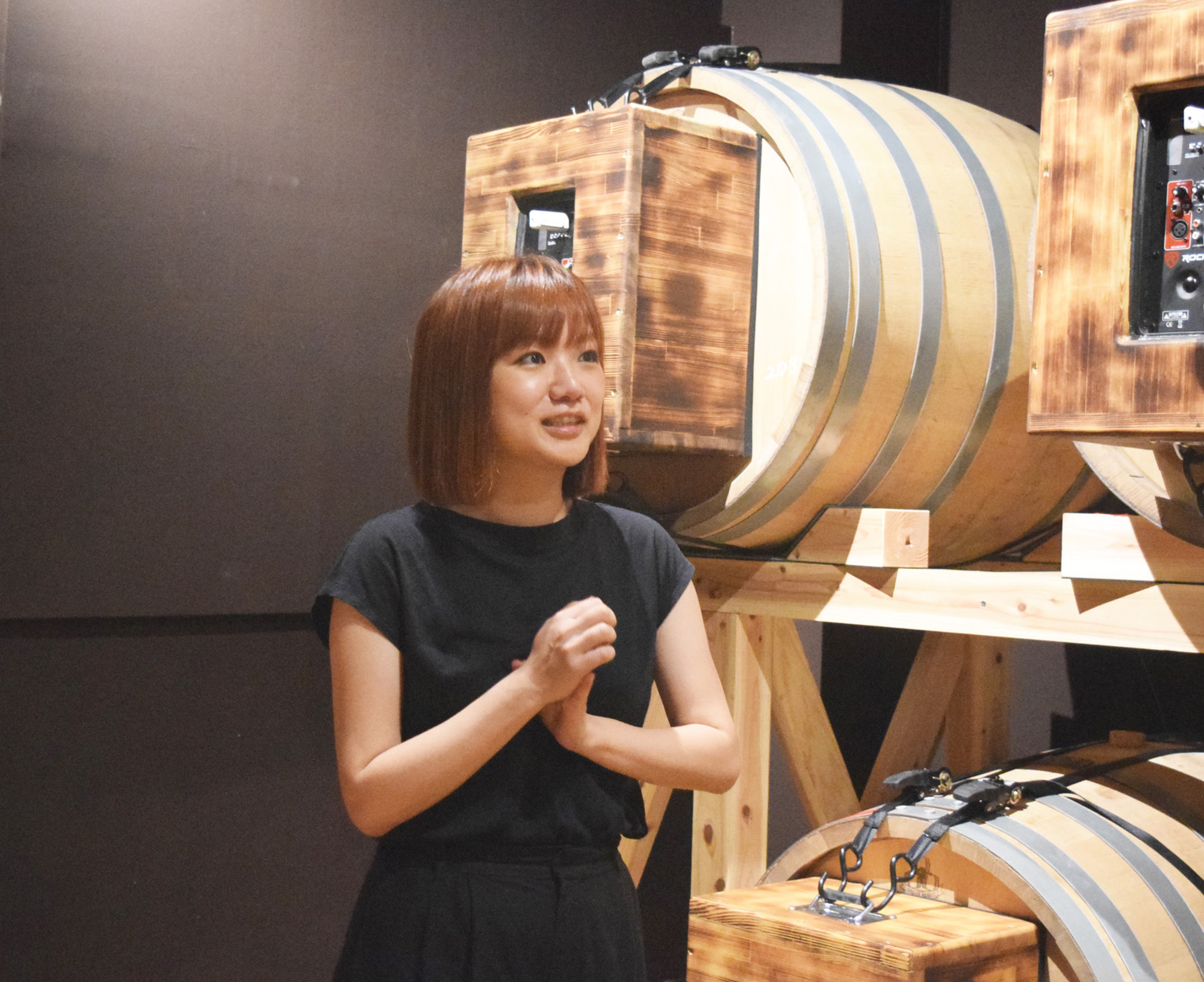 西平酒造の西平せれなさんのお写真。